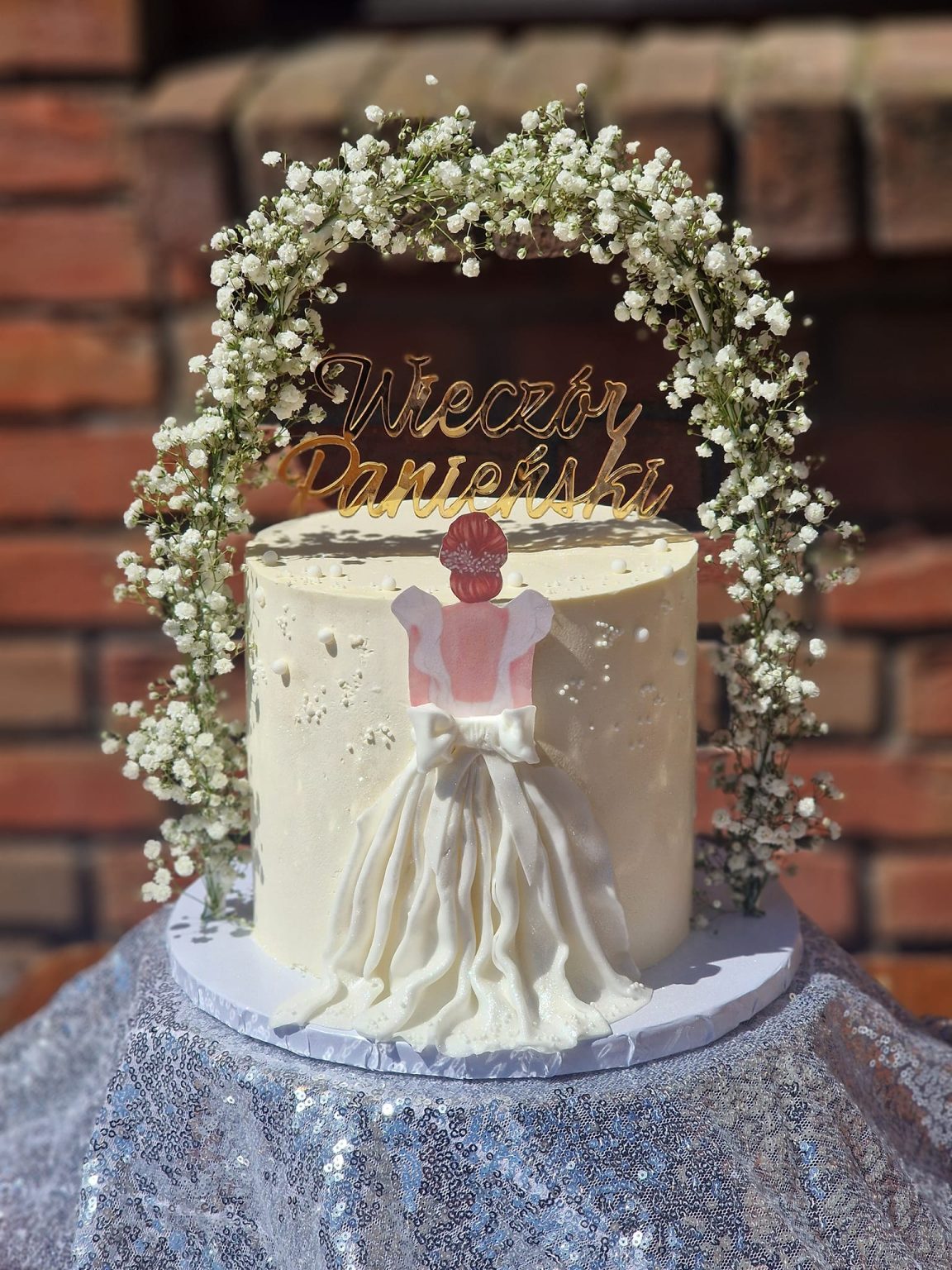 tort na chrzest święty